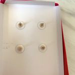 BaubleBar  Rhinestone gold earrings set gift box Photo 2