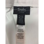 Chico's Travelers collection by white crop pant Chico size 1.5/Medium 10 Photo 3