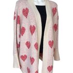 Maurice's NWT, Teddy Heart Open Front Cardigan Cardigan, Sz L Photo 5