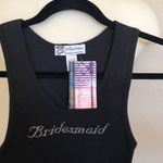 Girl extraOrdinare‎ black Bridesmaid black tank top Photo 0