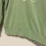 Aerie  take it‎ easy tiger distressed sweatshirt green size small Photo 4