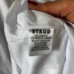 Staud Landry Maxi Dress White Size XL Photo 6