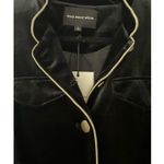 Who What Wear   Black‎ Velvet Cropped Blazer Photo 3