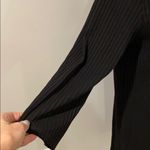 Eileen Fisher  Black Tencel Stretch Rib Shift Dress Photo 6