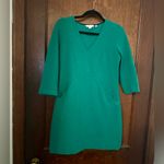 BODEN Boden Bronte Ottoman Dress in Forest Green Size 6P Photo 1