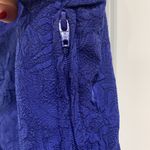 Torrid Plus 16 Dress Royal Blue Floral Sleeveless V-neck Elastic Waist Women’s Photo 4