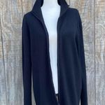 Hillard & Hanson  Black Zip Up Cardigan Sweater Size 3X Photo 9