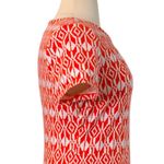 Old Navy Women's Tee Dress Orange White iKat Print T-shirt Size XL Photo 6