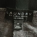 Laundry by Shelli Segal Black and White Textured Pants Photo 1