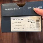 Cole Haan NEW IN THE BOX  fawn sandal blue wing teal sandals size 5.5 Photo 4