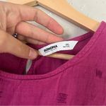 Sonoma Women's Sleeveless Blouse in Deep Berry Casual Summer Tank Top Purple XXL Photo 1