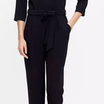 Madewell  black crepe jumpsuit size 2 Photo 0
