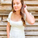 Here Comes To Sun Dress White Size M Photo 2