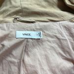 Vince scuba leather moto jacket size small Photo 8