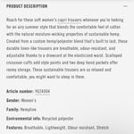 Royal Robbins NWT  size 12 hempline capri UV protection 23” inseam lightweight Photo 9