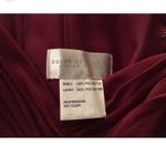 DESSY COLLECTION Vivian Diamond 2970 Claret Off the Shoulder Draped Dress $284 Red Size 14 Photo 12