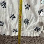Calypso St. Barth New  button up sea life shirt swim cover-up Small 1x Photo 8