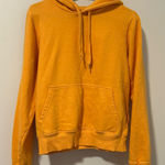 Urban Outfitters  Yellow Hooded Sweatshirt Loungewear Cozy Size Medium Photo 0