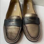 Geox  Elidia Respira metallic leather loafers Photo 2