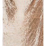 H:ours Imogen Chainmail Dress in Gold Photo 3