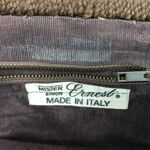 Antique handmade Victorian petit‎ point needlepoint sterling Purse clutch bag Green Photo 6