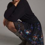 Anthropologie Sequined Tulle Mini Skirt Photo 2