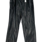 Old Navy  High Rise OG Loose‎ Faux Leather Pants Black NWT Size 16 Photo 0