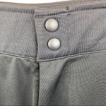 Nike  Black & White Team Turntwo 3/4 Length Cropped Athletic Sport Pants S Photo 3