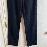 Michael Kors  100% Linen Black Pants. Size 4 Photo 2