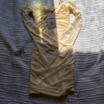 Oh Polly ODYSSEY Fluted Sleeve Mini Dress in Ivory Photo 4