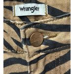 Wrangler NWT Free People x High Rise Tiger Print Crop Straight Leg Jeans 27 Photo 8