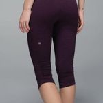 Lululemon In the Flow Crop II in Heathered Black Cherry Photo 1