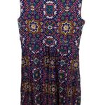 Lands' End Sleeveless Floral Summer Dress Photo 1