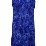 Vintage Y2K Sheer Floral Maxi Dress Size 8 Blue Whimsical Fairy Dainty Cottage Photo 3