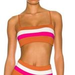 l*space L* Rebel Stripe Bikini Top Photo 0