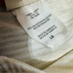 Canyon River Blues  Women Light Tan Stripped Dolman Relaxed Fit Pull Over Top L Photo 10