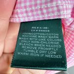 Ralph Lauren Lauren Pink Gingham Sleeveless Button Down Shirt Women's Size L Photo 5