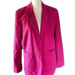 Eudon Choi Collective Oversized Pink Linen Open Blazer w/ Side Cutouts | EUC | 0 Photo 0