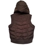 Route 66 Dark Brown Quilted Vest Photo 1