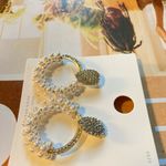 Luxury Imitation Pearl Vintage Style Statement‎ Golden Earrings fashion new Photo 1