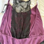Cherry LA Oh LA La Cheri  Bodysuit Women’s purple  black Teddy 1X 2X Photo 9