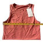 Vitality Women’s L The Allora Tank Sunstone Rust Fitted Athletic Crop New Orange Size L Photo 6