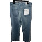 Good American Soft-Tech Good Legs High Waist Crop Mini Bootcut Jeans Size 14/32 Photo 4