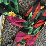 Flora Bea NYC Amadeus Dress, long Floral high neck dress, maxi dress Xs Pink Photo 5