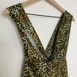 Vanessa Mooney RARE Neon Cheetah Venus Romper Womens Medium Made in USA Photo 7