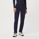 FIGS  High Waisted Yola Skinny Scrub Pant In Navy Blue Photo 4
