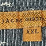 Jachs Girlfriend  Plaid Black White Flannel Snap Button BEA Size XXL EUC #0601-OC Photo 7