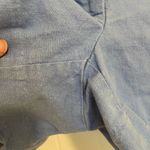 J.Crew women’s pale blue scalloped linen blend short shorts lightweight casual 6 Photo 2