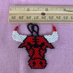 Independent Beaded Chicago Bulls Pendant Photo 0