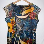 Robbie Bee Y2K Tattoo‎ Style  Signature Flowy abstract dress Photo 2